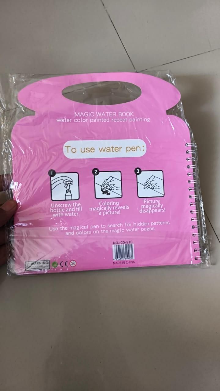 Quick Dry Water Coloring Book Doodle with Magic Pen