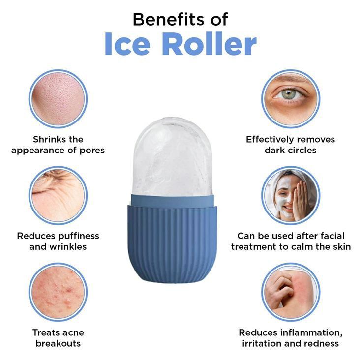 Beauty Face Massage Ice Roller (1 Pc) by Velvet Wellness